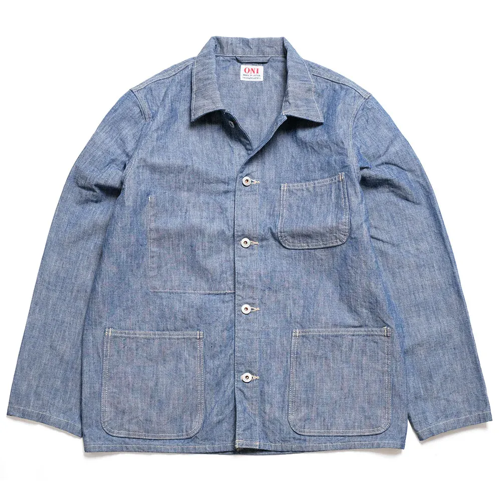 Just in time for fall, Oni Denim's Refined Coverall Jacket
