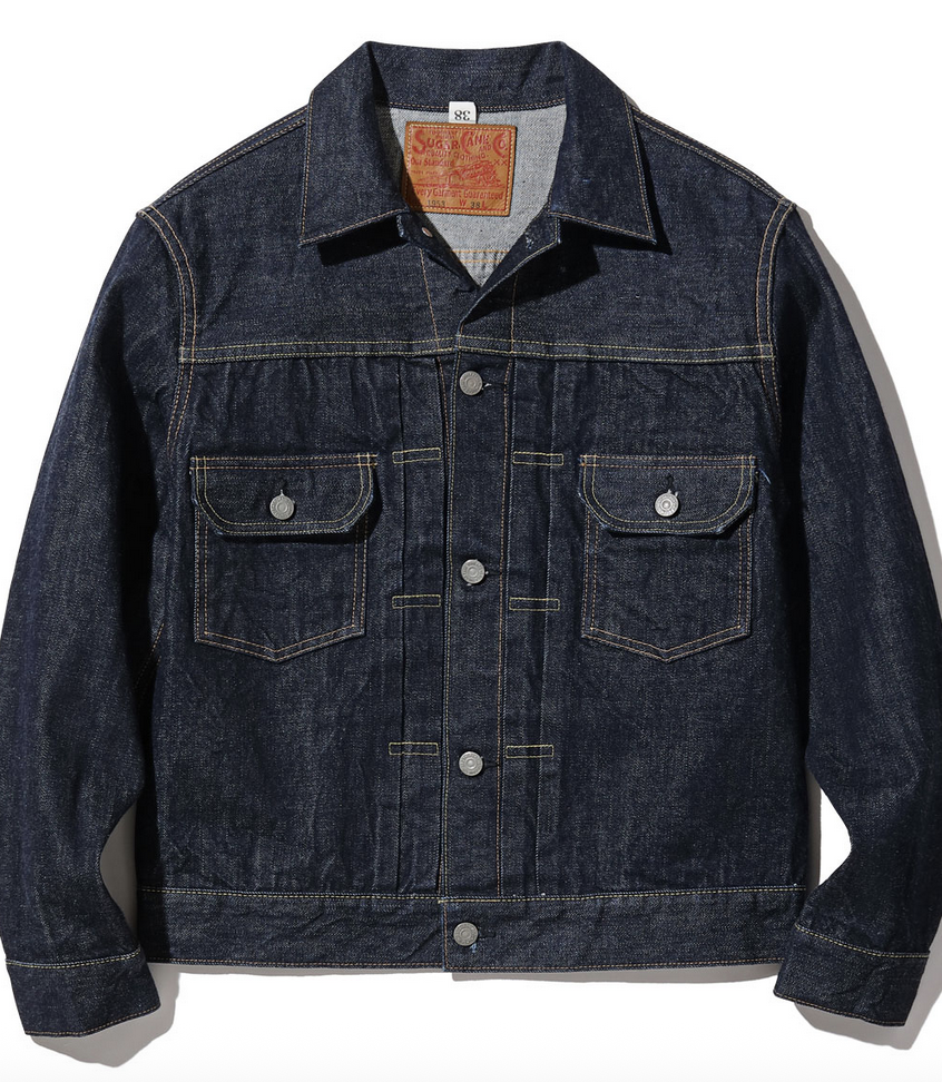 Sugar Cane's 1953 2nd Type Denim Jacket